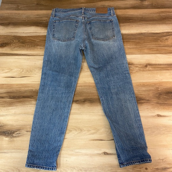 Madewell Mens Relaxed Taper Jeans Blue Wash Size 31 x 27 Cotton Blend - Picture 10 of 10